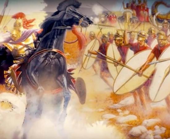 The Seleucid Empire was a Hellenistic state that fought in the Syrian Wars to retain their empire. 	Source: Kings and Generals / YouTube.