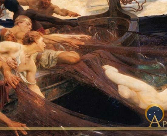 The Sea Maiden  by Herbert James Draper (1894)