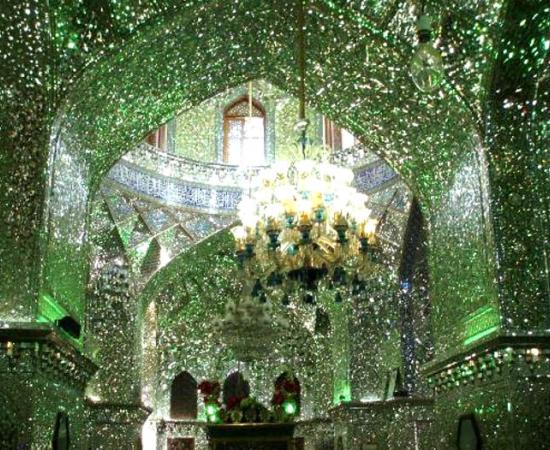  Inside Shah Cheragh.