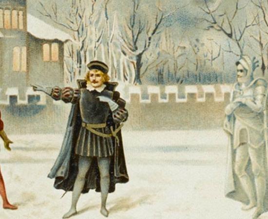 Shakespeare’s ghosts meet quantum entanglement.