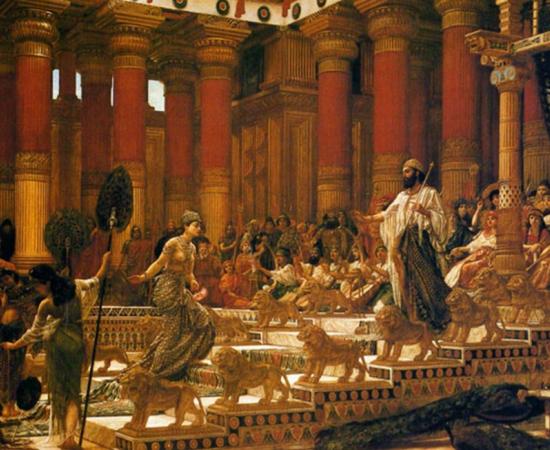 The Visit of the Queen of Sheba to King Solomon 