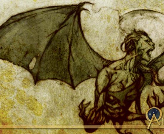 Manananggal, mythical creature of the Philippines 