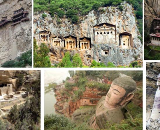 Ten Precariously Situated Cliffside Constructions from the Ancient World