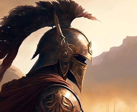 Spartan warrior. Source: Deivison / Adobe Stock.