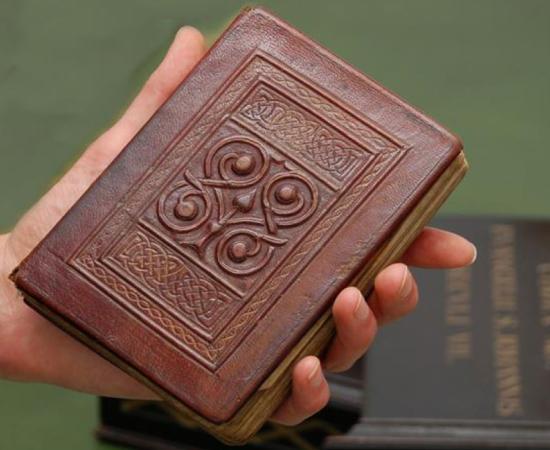 St Cuthbert Gospel. Credit: The British Library