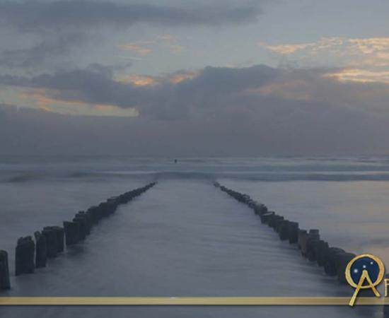 North Sea once formed a land-bridge between Europe and Britain.