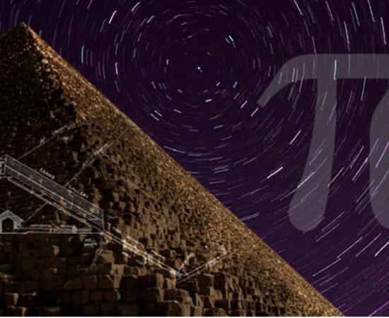 What was the real purpose of the shafts in the Great Pyramid? The Great Pyramid of Giza, Egypt.