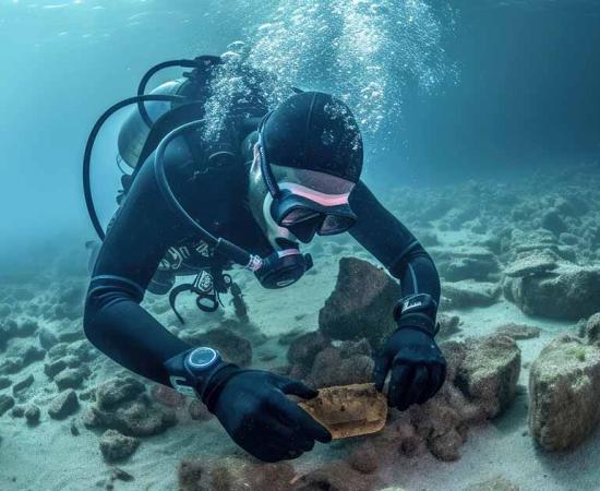 Representational image of a marine archaeologist. Source: Microgen / Adobe Stock