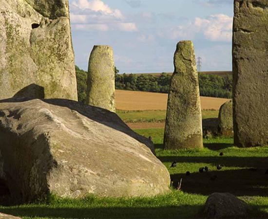 The Altar Stone at Stonehenge.         Source: Pam Brophy / Past the Stones: Stonehenge