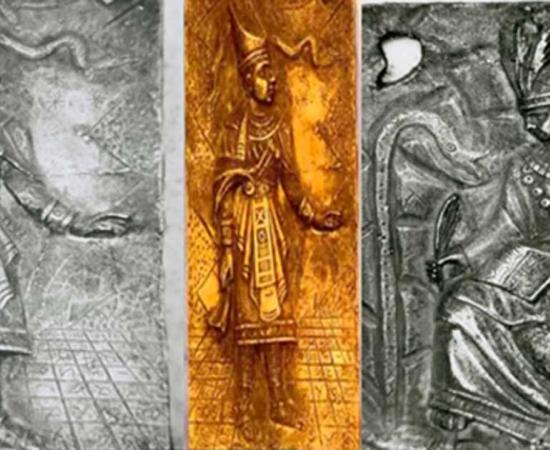 Shaman, Shaman and Chief from Father Crespi tablets photos. Images provided by the author.