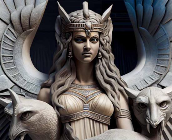 Sumerian priestess. Source: Oleksandr / Adobe Stock.