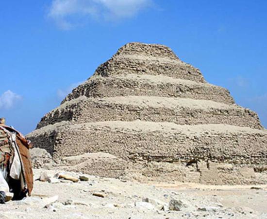 The Saccara Pyramid of Djoser, Egypt.