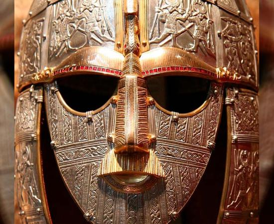 Sutton Hoo helmet. Source: British Museum / CC by SA 2.0.