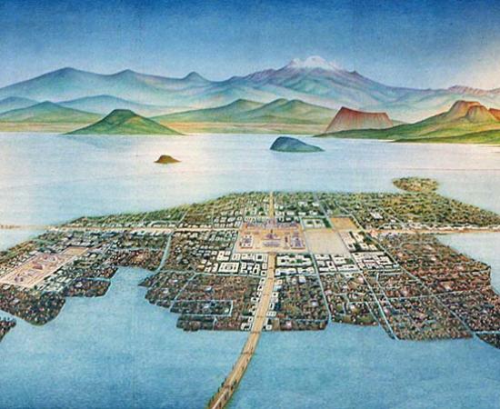 The ancient city of Teotihuacan, Mexico