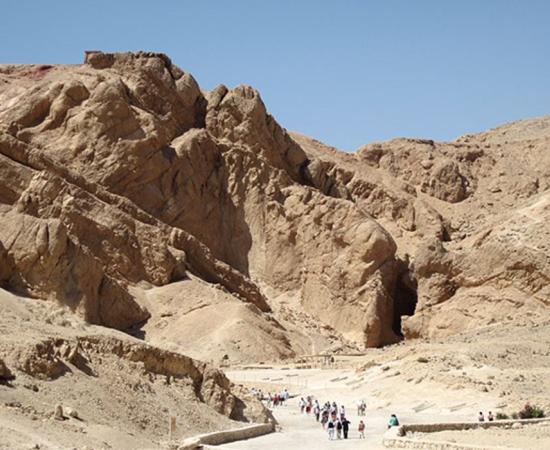 Valley of the Queens near Luxor, Egypt. 