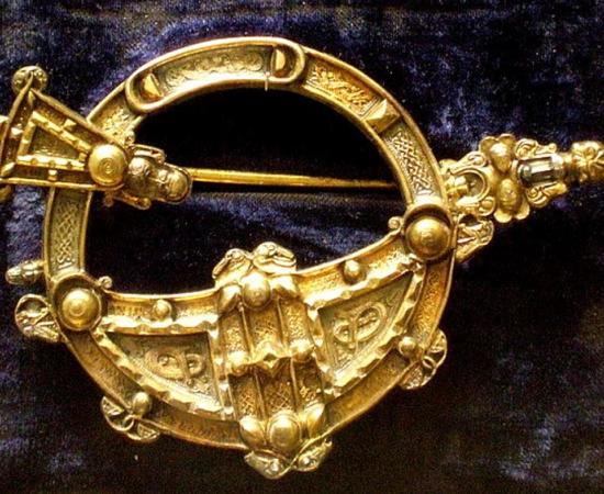 Copy of the 8th century Tara Brooch.