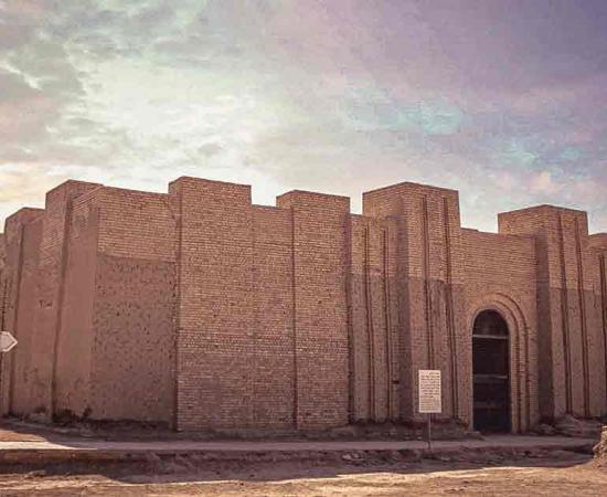 The Temple to Ninmakh to the east of Ishtar Gate in ancient Babylon. Source: CC BY-SA 4.0