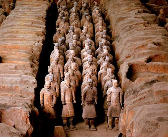 Terracotta Warriors, Xi’an, China. 