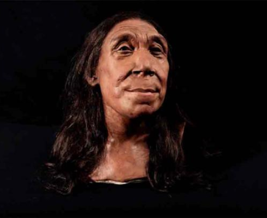 The head of Shanidar Z was made by the Kennis brothers for the Netflix documentary ‘Secrets of the Neanderthals’ based on 3D scans of the reconstructed skull