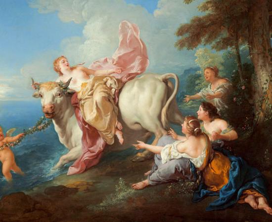 The Abduction of Europa, 1716, Jean Francois de Troy. 