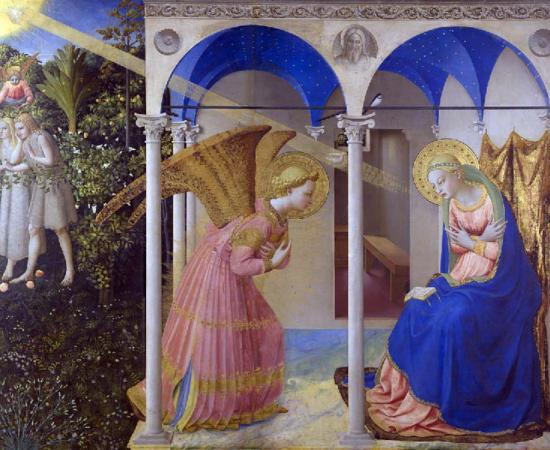 The Annunciation by Fra Angelico 