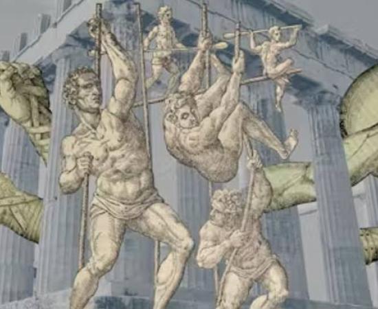 The Art of Physical Exercise images, by Pirro Ligori.	Source: The Conversation