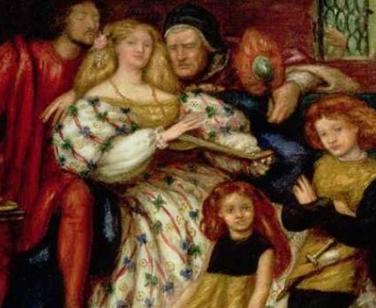 The Borgia Family by Dante Gabriel Rossetti		Source: Public Domain