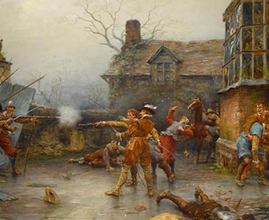 The Gunpowder Plot: The conspirators’ last stand at Holbeach House