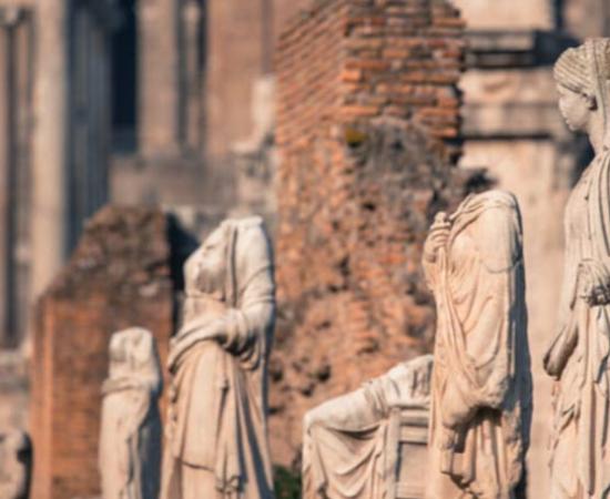 The House of the Vestal Virgins, Rome.	Source: Bradley Weber /CC BY 2.0