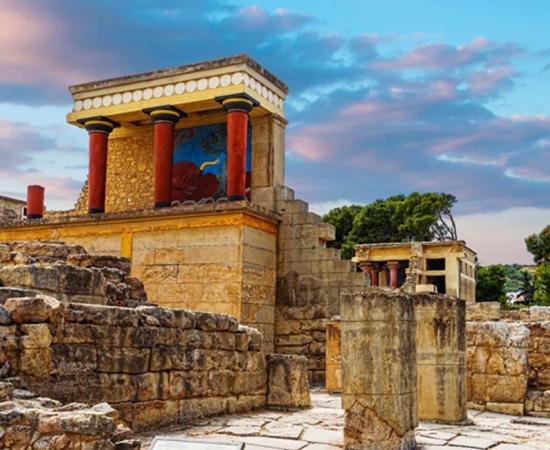 The Palace of Knossos, Crete.