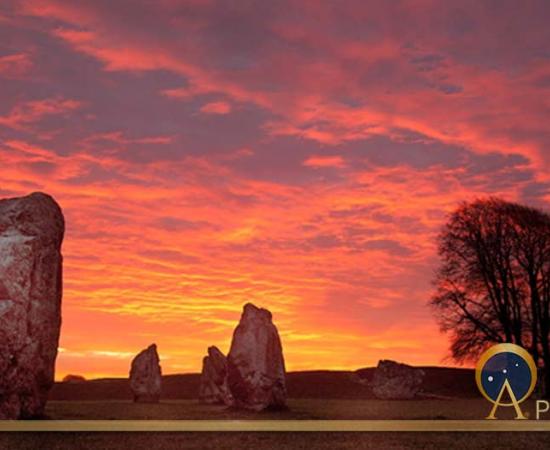 Avebury Stone Circle and Henge at sunrise Wiltshire England UK By Gail Johnson (Adobe Stock)
