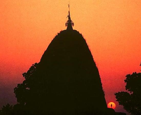 The Pyama stupa, which may date to the Pyu period.