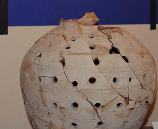 The Holey Jar restored.