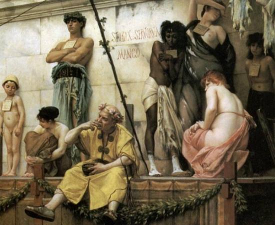‘The Slave Market’ (1886) by Gustave Boulanger. 