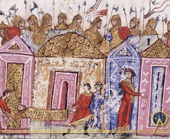 Varangian Guard .Chronicle of John Skylitzes 13th Century
