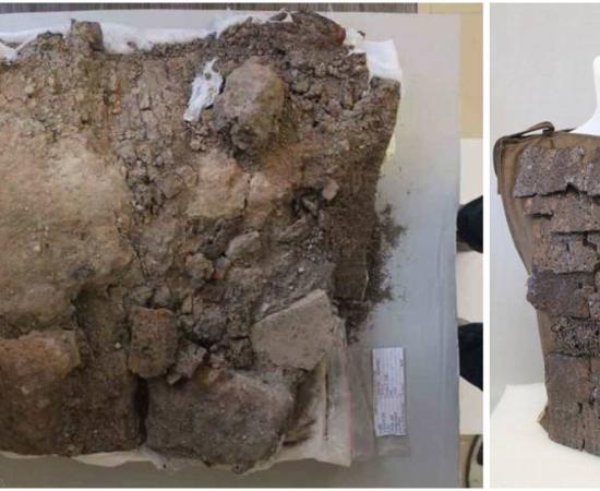 The only known Lorica Squamata model legionary armor in the world, discovered at Satala Ancient City,	Source: Turkish Ministry of Culture/via IHA