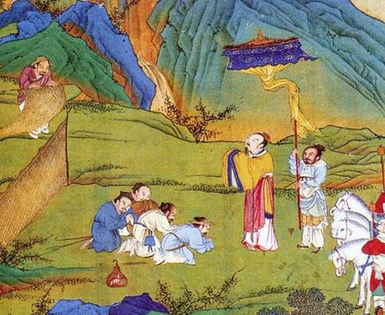 The story of King Tang (Ta Ji), the dynasty, in a 17th-century painting Shang Dynasty (Public Domain)