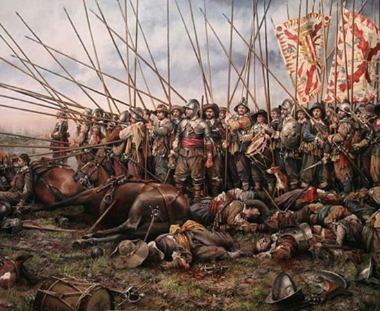The Battle of Rocroi, by Augusto Ferrer-Dalmau.