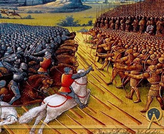 Painting of the Battle of Nicopolis – or the Crusade of Nicopolis