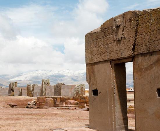 Tiahuanaco Sun Gate in Bolivia. Source: Adwo / Adobe Stock