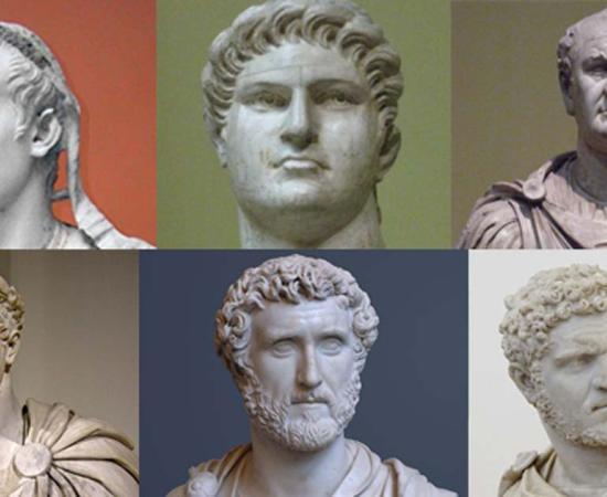Six of the Roman Emperors: 