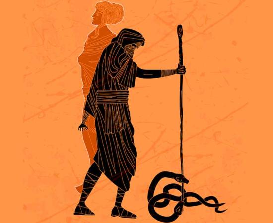 Tiresias, the blind seer of Greek mythology. Source: matiasdelcarmine / Adobe Stock 