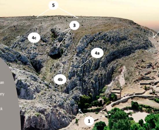 Archaeologist found ruins of the lost city of Titiakos, dating back to more than 2000 years ago, in Deza, Soria in Spain. Source: (Perez, E.S. et all/ Archaeological & Anthropological Sciences)