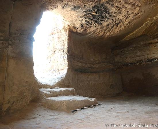 Doorway to Tomb 14, interior. 