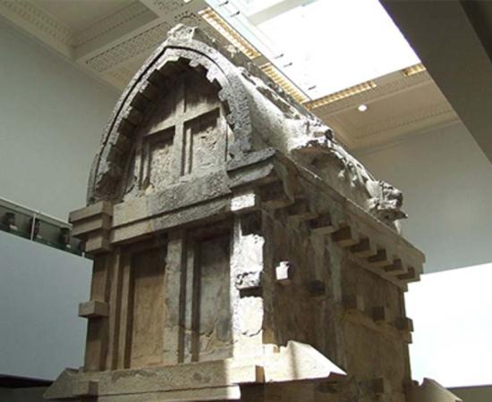 Payava's tomb from Xanthos, now in the British Museum. 