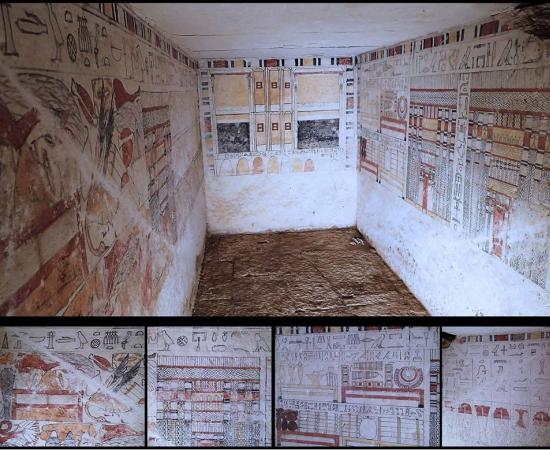 Tombs of ancient Egyptian priests