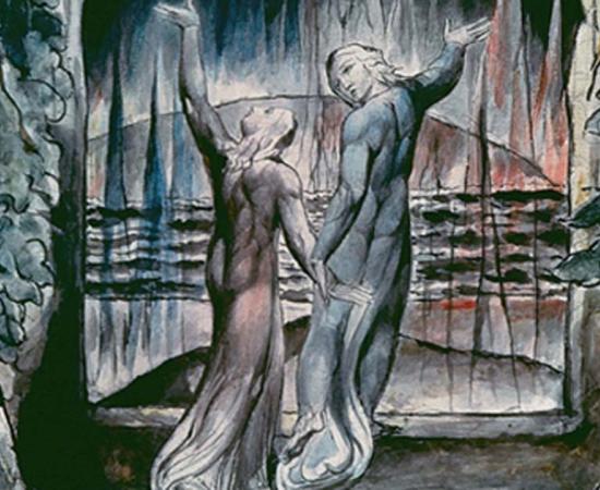 Illustrations to Dante's Divine Comedy: The Inscription over Hell-Gate