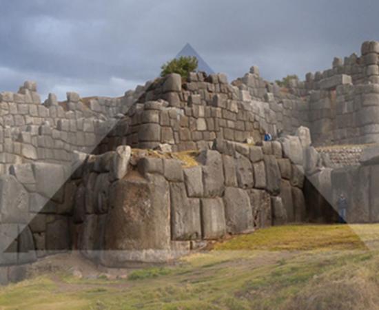Ancient Sacred Sites Triangularly Aligned by the Footsteps of the Gods