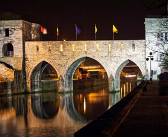 Pont des Trous in Tournai. Credit: Francois / Adobe Stock.