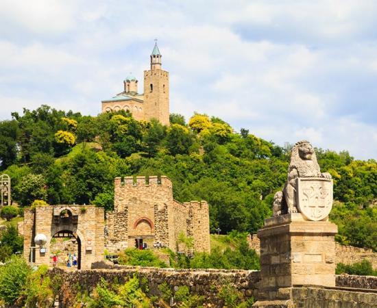 Tsarverets fortress at Veliko Tarnovo, Bulgaria          Source: Ongala/ Adobe Stock